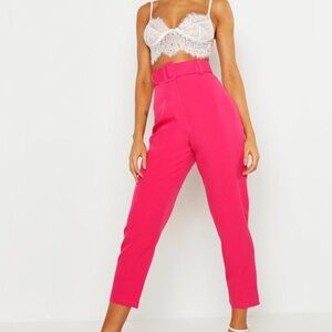 Boohoo Hot Pink Trousers